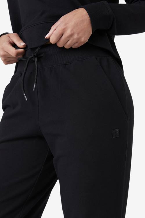 Pantalones Fila Emersyn Jogger Mujer Negras | Fila325HT