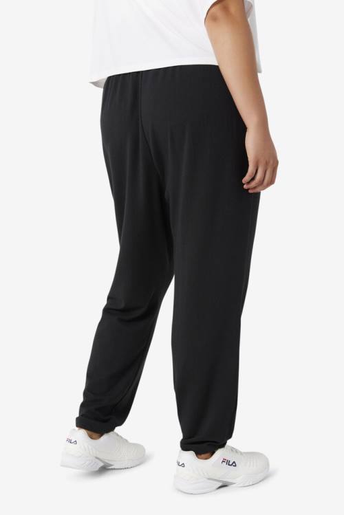 Pantalones Fila Fi-lux Jogger Mujer Negras | Fila960IA