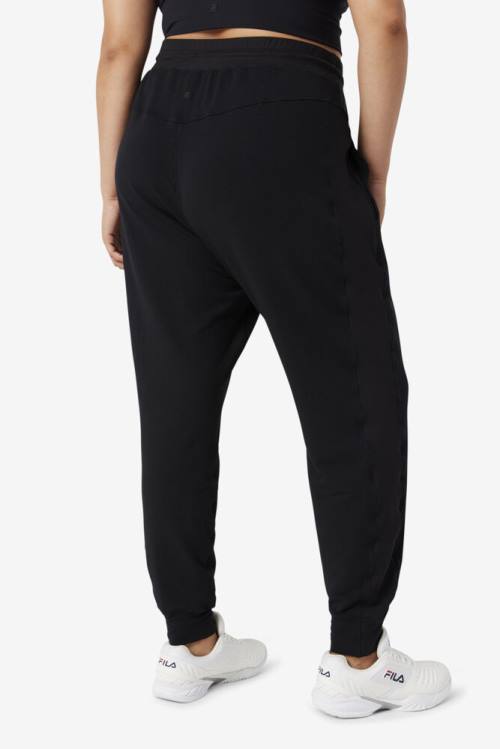 Pantalones Fila Fi-lux Texture Jogger Mujer Negras | Fila105OQ