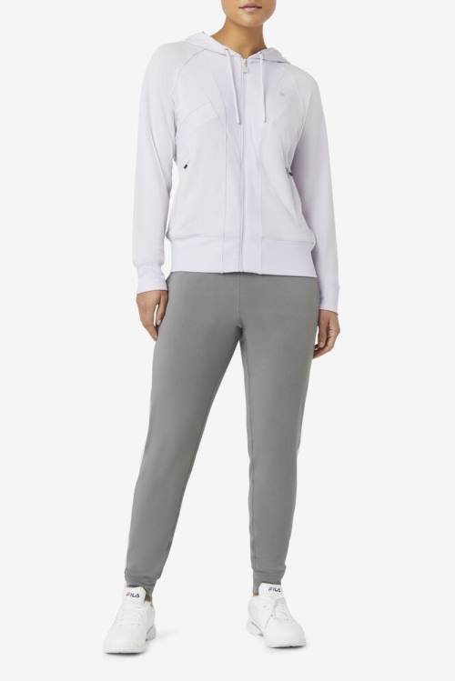 Pantalones Fila Fi-lux Texture Jogger Mujer Lavanda Azules | Fila548CG