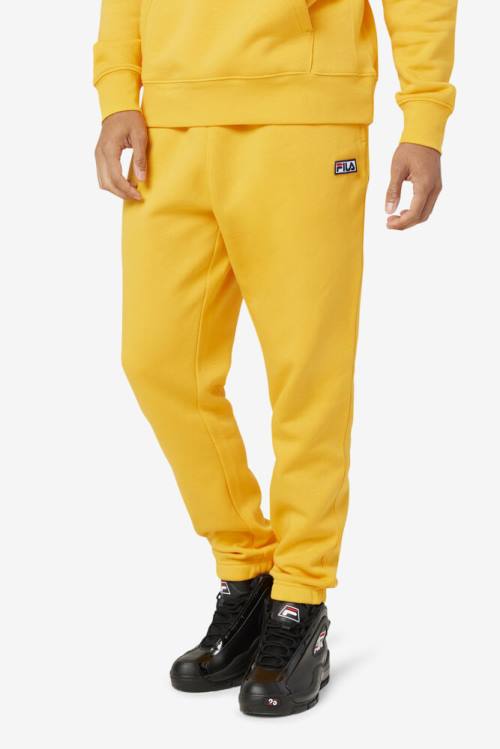 Pantalones Fila Garin Jogger Hombre Amarillo | Fila238FO