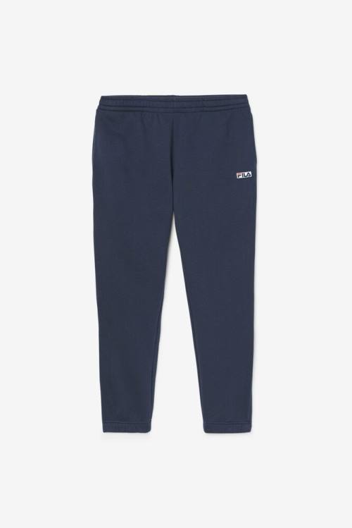 Pantalones Fila Garin Jogger Hombre Azul Marino Blancas | Fila702WU