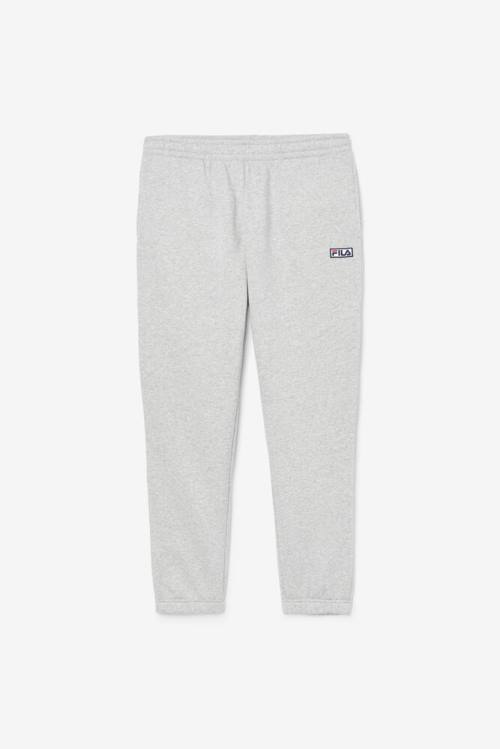 Pantalones Fila Garin Jogger Hombre Gris Blancas | Fila481EP