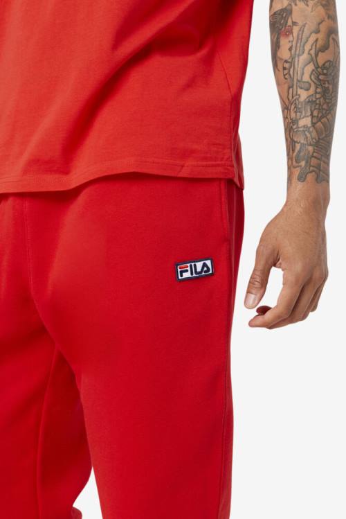 Pantalones Fila Garin Jogger Hombre Rojas | Fila517WC