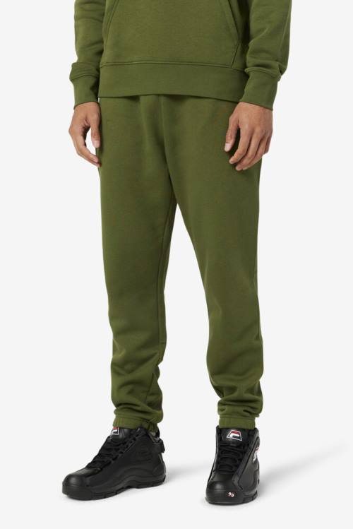 Pantalones Fila Garin Jogger Hombre Verde Oliva | Fila537YS