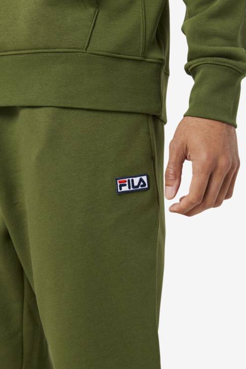 Pantalones Fila Garin Jogger Hombre Verde Oliva | Fila537YS