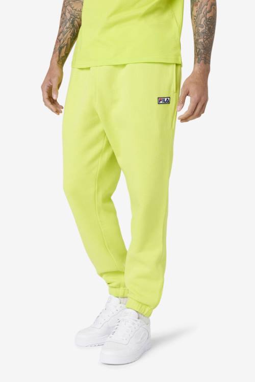 Pantalones Fila Garin Jogger Hombre Verde Claro | Fila573WQ