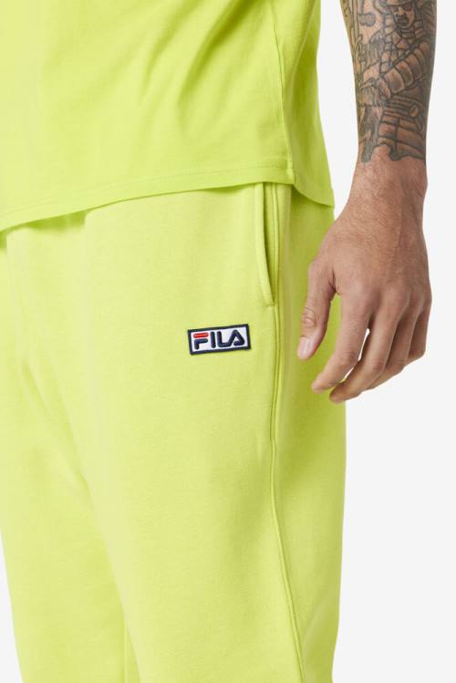 Pantalones Fila Garin Jogger Hombre Verde Claro | Fila573WQ