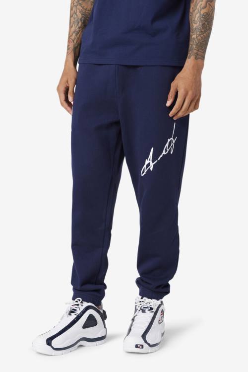 Pantalones Fila Grant Hill Orson Hombre Azul Marino | Fila967HO