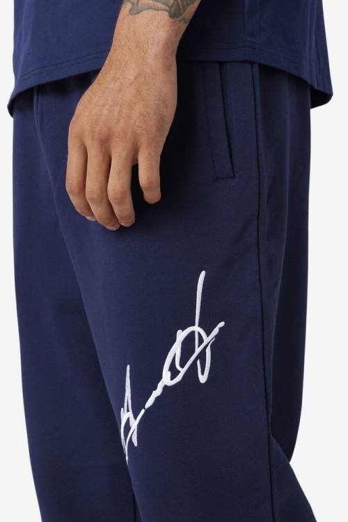 Pantalones Fila Grant Hill Orson Hombre Azul Marino | Fila967HO