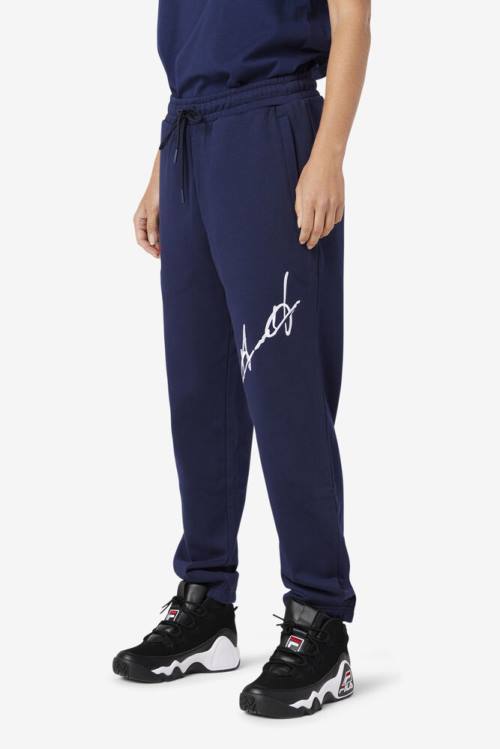 Pantalones Fila Grant Hill Orson Hombre Azul Marino | Fila967HO