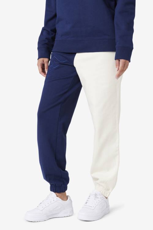 Pantalones Fila Haven Jogger Mujer Azul Marino | Fila653VE