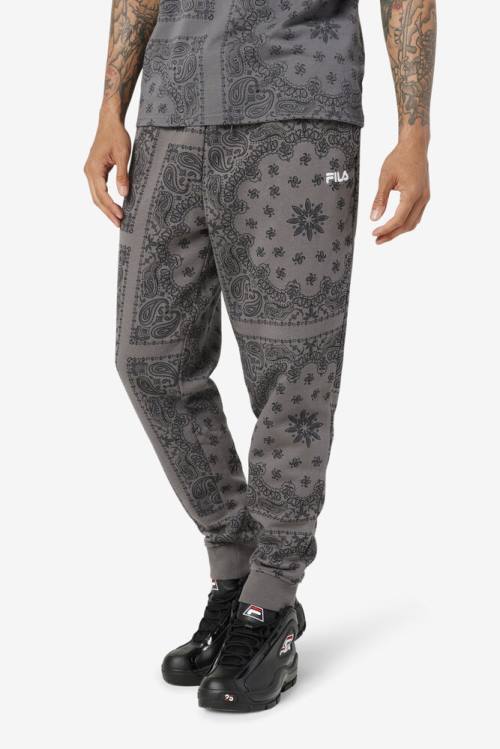 Pantalones Fila Hemlock Jogger Hombre Gris | Fila084LC