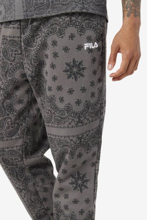 Pantalones Fila Hemlock Jogger Hombre Gris | Fila084LC