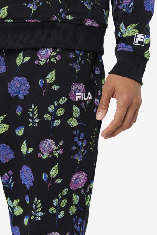 Pantalones Fila Hemlock Jogger Hombre Negras | Fila081PJ