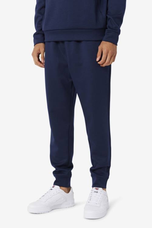 Pantalones Fila Himmat Jogger Hombre Azul Marino Negras | Fila039FN