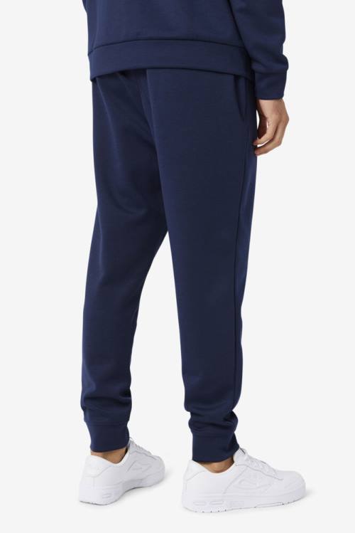 Pantalones Fila Himmat Jogger Hombre Azul Marino Negras | Fila039FN