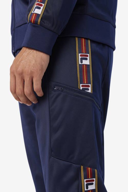 Pantalones Fila Jaxson Hombre Azul Marino | Fila346TV