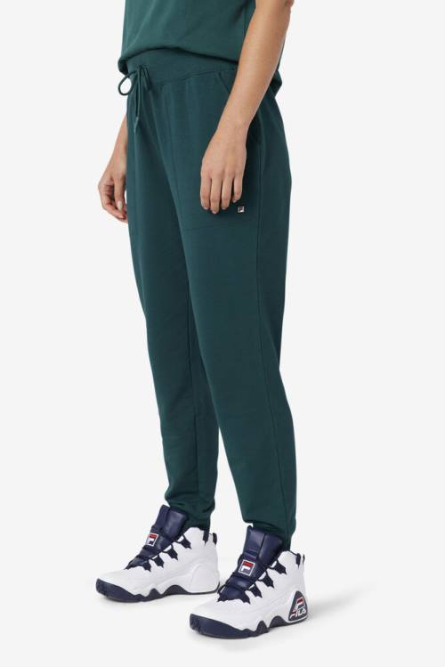 Pantalones Fila Joelle Jogger Mujer Verde Oliva | Fila659US