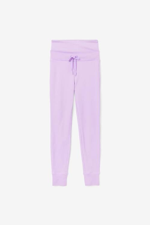 Pantalones Fila Jordyn Thermal Jogger Mujer Moradas Claro | Fila196PH