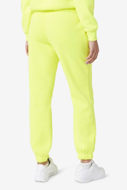 Pantalones Fila Lassie Jogger Mujer Amarillo | Fila263GS