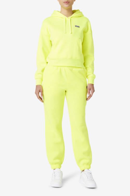 Pantalones Fila Lassie Jogger Mujer Amarillo | Fila263GS