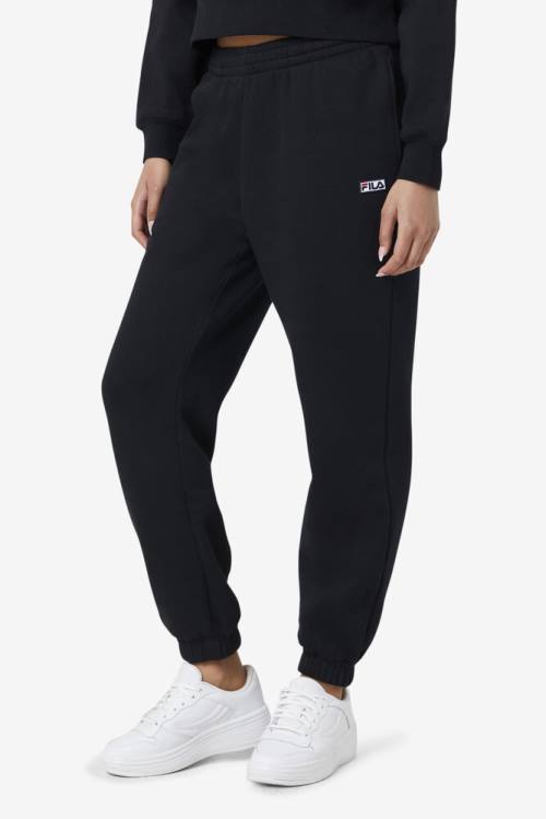 Pantalones Fila Lassie Jogger Mujer Negras | Fila549RP