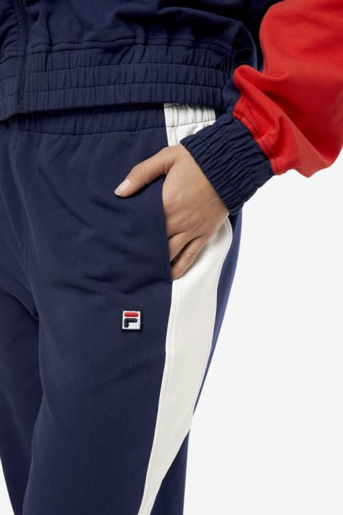 Pantalones Fila Makayla Jogger Mujer Azul Marino | Fila075HX