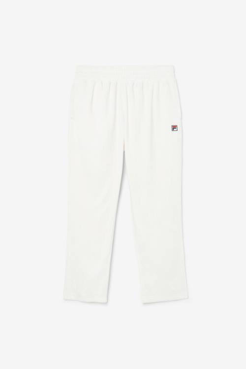 Pantalones Fila O-fit Velour Hombre Blancas | Fila627JM