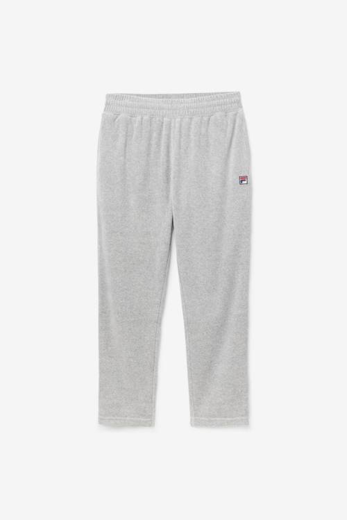 Pantalones Fila O-fit Velour Hombre Gris | Fila102LI