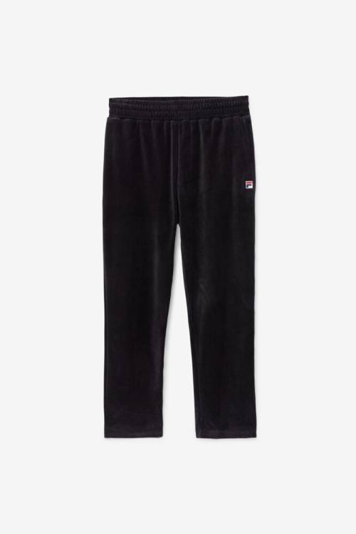 Pantalones Fila O-fit Velour Hombre Negras | Fila402NY