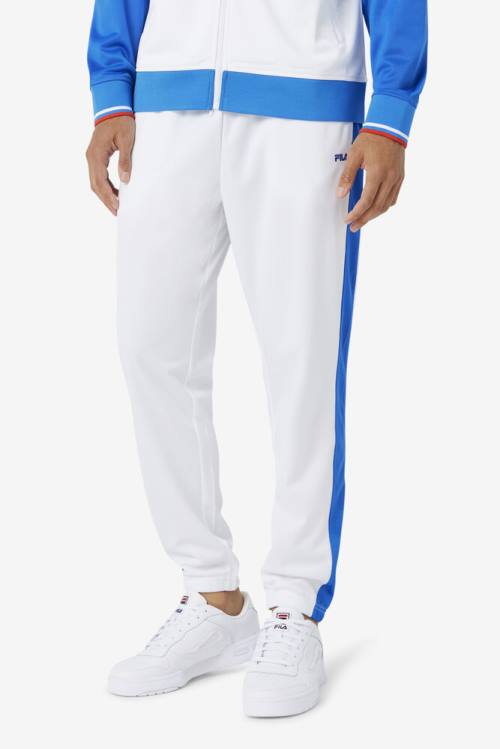 Pantalones Fila Puerto Rico Hombre Blancas Azules | Fila935WK