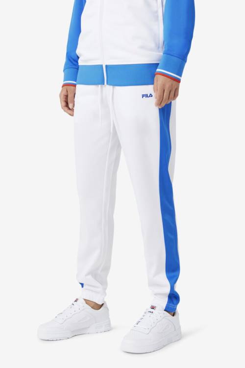 Pantalones Fila Puerto Rico Hombre Blancas Azules | Fila935WK