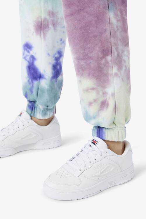 Pantalones Fila Raleigh Tie Dye Jogger Mujer Azules | Fila352HJ