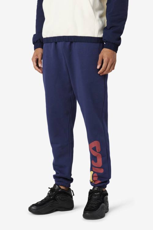 Pantalones Fila Sunday Jogger Hombre Azul Marino | Fila325RC