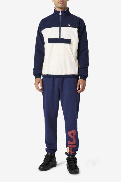 Pantalones Fila Sunday Jogger Hombre Azul Marino | Fila325RC