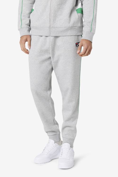 Pantalones Fila Townes Jogger Hombre Gris Claro Blancas | Fila568TG