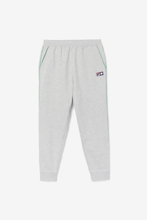 Pantalones Fila Townes Jogger Hombre Gris Claro Blancas | Fila568TG