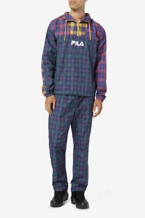 Pantalones Fila Tyah Windpant Hombre Azul Marino | Fila968EF