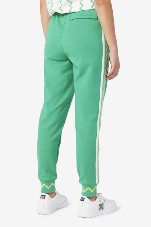 Pantalones Fila X Rb Babar Evertt Jogger Mujer Verde Menta Oscuro Blancas | Fila823PR