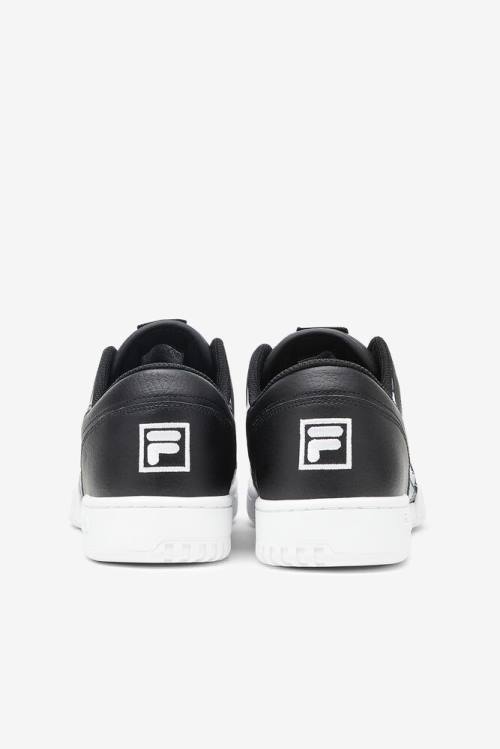 Patchwork Zapatillas Fila Original Fitness Hombre Negras Blancas | Fila540JX