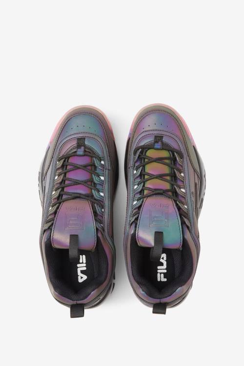 Phase Shift Zapatillas Fila Disruptor 2 Mujer Negras | Fila062AS