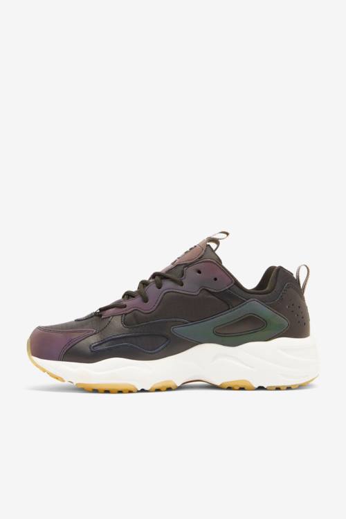 Phase Shift Zapatillas Fila Ray Tracer Hombre Negras Blancas | Fila239VX