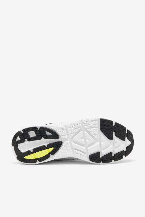 Plus Zapatillas Fila Trigate Hombre Blancas Negras Amarillo | Fila049LR