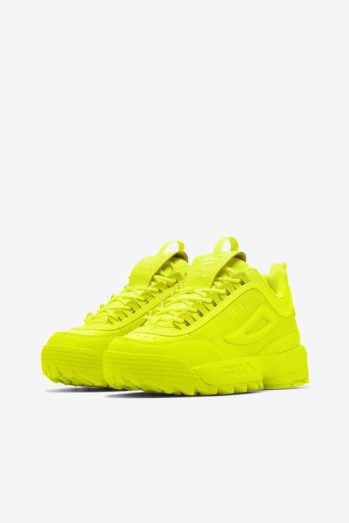 Premium Zapatillas Fila Disruptor 2 Mujer Amarillo | Fila183YL