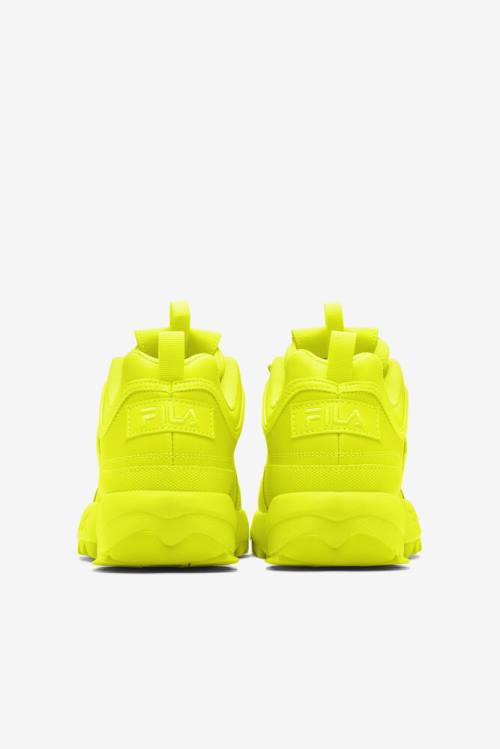 Premium Zapatillas Fila Disruptor 2 Mujer Amarillo | Fila183YL