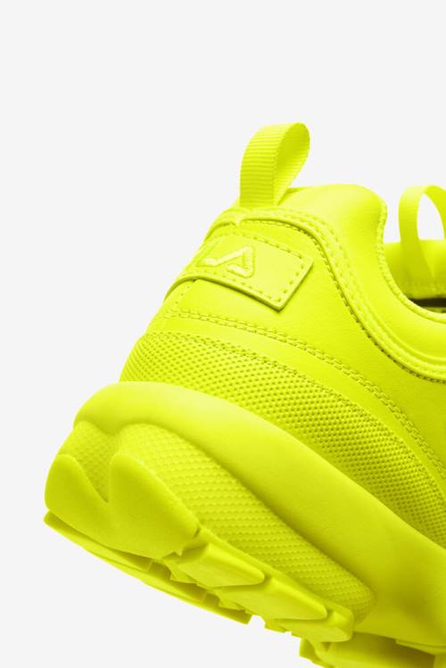 Premium Zapatillas Fila Disruptor 2 Mujer Amarillo | Fila183YL