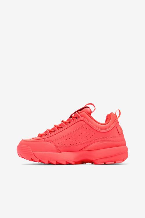 Premium Zapatillas Fila Disruptor 2 Mujer Coral Coral Coral | Fila287CZ