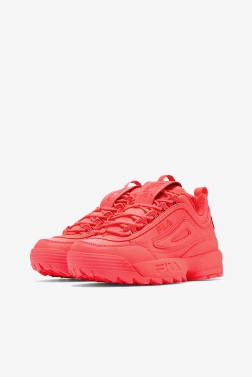 Premium Zapatillas Fila Disruptor 2 Mujer Coral Coral Coral | Fila287CZ