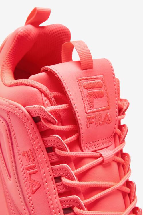 Premium Zapatillas Fila Disruptor 2 Mujer Coral Coral Coral | Fila287CZ